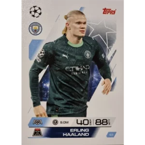 Topps Match Attax Champions League 2025/26 Karte 063 ERLING HAALAND