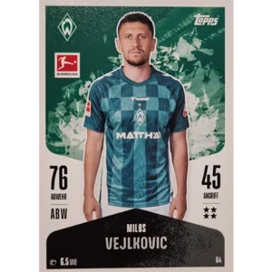 Topps Bundesliga Match Attax 2024/25 / Nr. 064 MILOS VEJLKOVIC