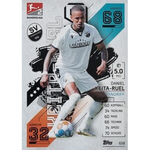Topps Match Attax Extra 2021/22 Bundesliga Nr - 658 Daniel Keita-Ruel