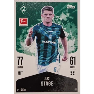 Topps Bundesliga Match Attax 2024/25 / Nr. 066 JENS STAGE