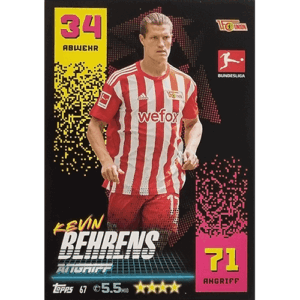 Topps Match Attax Bundesliga 2022-23 - Nr 067 Kevin Behrens