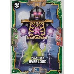 Lego Ninjago Serie 6 NEXT LEVEL Trading Cards Nr 069 Mächtiger Overlord