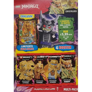 LEGO Ninjago TCG Serie 8 CRYSTALIZED - 1x Multipack LE20 TEAM GOLDRACHEN - ZANE & COLE