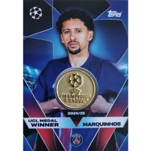Topps Match Attax Champions League 2025/26 UCL Medal Winner Relic UCLW-MQ Marquinhos