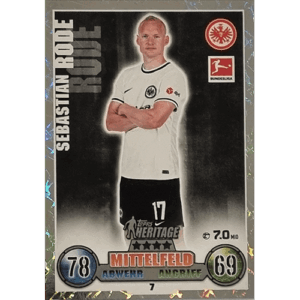 Topps Match Attax Bundesliga 2022-23 - Nr 007 Sebastian Rode Heritage