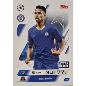Topps Match Attax Champions League 2025/26 KARTE 070 ESTEVAO