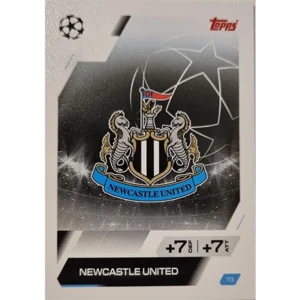 Topps Match Attax Champions League 2025/26 Karte 073 NEWCASTLE UNITED