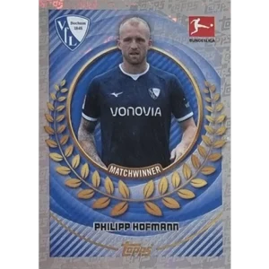 Topps Bundesliga Sticker Saison 2024/2025 / Sticker Nummer 075 Philipp Hofmann / Matchwinner