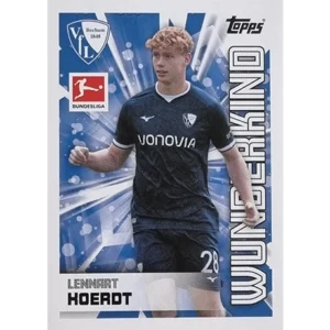 Topps Bundesliga Sticker Saison 2024/2025 / Sticker Nummer 077 Lennart Hoerdt / Wunderkind