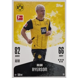 Topps Bundesliga Match Attax 2024/25 / Nr. 078 JULIAN RYERSON