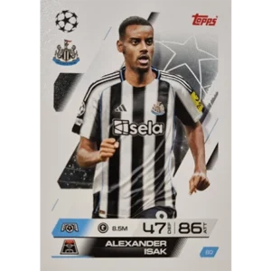 Topps Match Attax Champions League 2025/26 KARTE 080 ALEXANDER ISAK