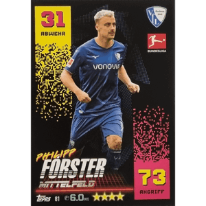Topps Match Attax Bundesliga 2022-23 - Nr 081 Philipp Forster