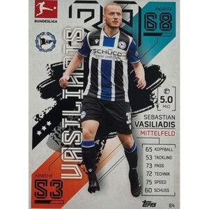 Topps Match Attax Bundesliga 2021/22 Nr 084 Sebastian Vasiliadis