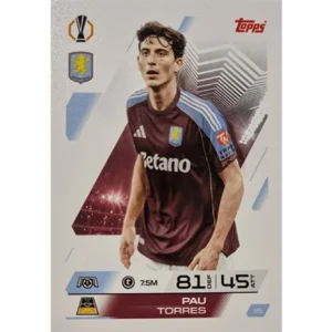 Topps Match Attax Champions League 2025/26 Karte 085 PAU TORRES