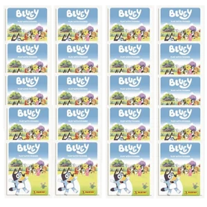 Panini Bluey Sticker 20 Tüten – Bundle 2025 mit 100 Stickern