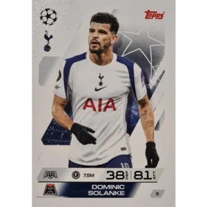 Topps Match Attax Champions League 2025/26 Karte 009 DOMINIC SOLANKE