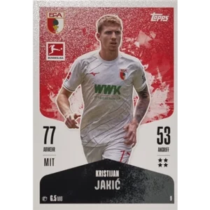Topps Bundesliga Match Attax 2024/25 / Nr. 009 KRISTIJAN JAKIC
