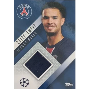 Topps Champions League EXTRA Match Attax 2024-2025 / 09 JR-WZE WARREN ZAIRE-EMERY / JERSEY RELIC