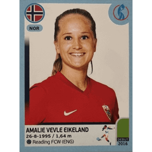 Panini Frauen EM 2022 Sticker - Nr 090 Amalie Vevle Eikeland