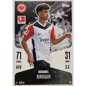 Topps Bundesliga Match Attax 2024/25 / Nr. 093 NATHANIEL BROWN
