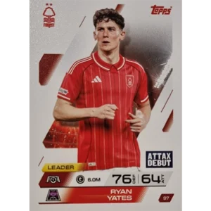 Topps Match Attax Champions League 2025/26 Karte 097 RYAN YATES