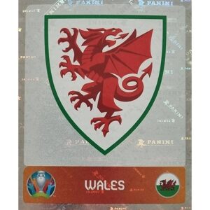 Panini EURO 2020 Sticker Nr 098 Wales Logo