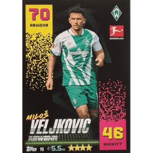 Topps Match Attax Bundesliga 2022-23 - Nr 098 Milos Veljkovic