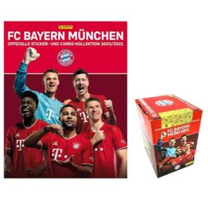 Panini BAYERN MÜNCHEN Sticker Leeralbum + Display