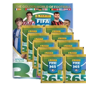 Panini FIFA 365 2026 Sticker Album + 10 Tüten