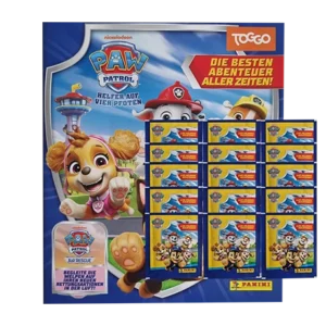 Panini Paw Patrol Sticker Serie 11 Air Rescue – Stickeralbum + 15x Stickertüten