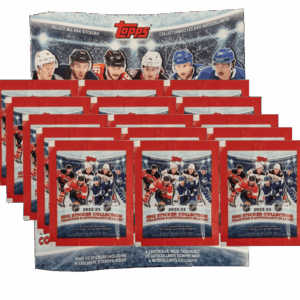 Topps NHL 2022/23 Hockey Sticker - 1x Sammelalbum + 15x Stickertüten