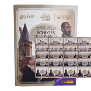 Panini Harry Potter Sticker Guide 3 Schloss Hogwarts / 1x Stickeralbum + 20x Stickertüten
