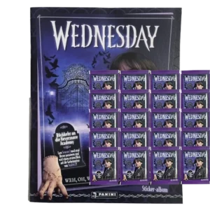 Panini Wednesday 2 Sticker Bundle