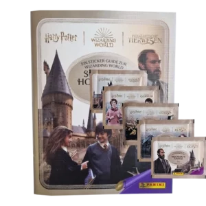 Panini Harry Potter Sticker Guide 3 Schloss Hogwarts / 1x Stickeralbum + 5x Stickertüten