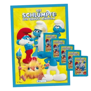 Die Schlümpfe Sticker 2025 – Album + 5er Pack
