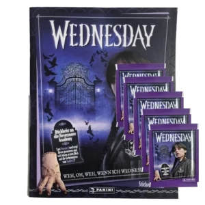 Panini Wednesday 2 Sticker Bundle
