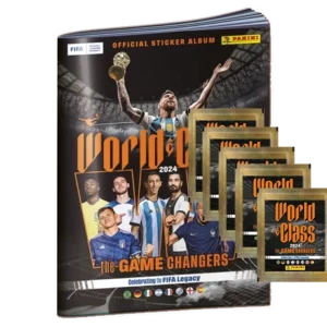 Panini World Class Sticker 2024 - 1x Sammelalbum + 5x Stickertüten
