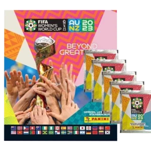 Panini Frauen WM 2023 Sticker - 1x Stickeralbum + 5x Stickertüten