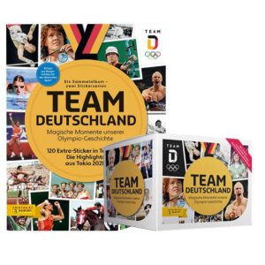 Panini Team Deutschland 2021 Sticker - 1x Sammelalbum + 1x Display