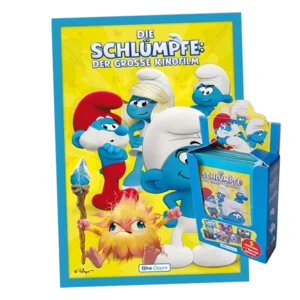 Die Schlümpfe Sticker 2025 – Album + 24er Display