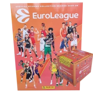Panini Turkish Airlines EuroLeague Basketball 2025-26 Sticker Bundle