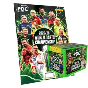 Panini PDC Darts 2026 Stickeralbum + Display