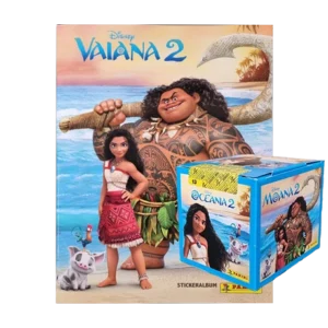 Panini Disney Vaiana 2 Sticker / Stickeralbum inkl 1x Display je 36x Stickertüten