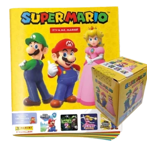 Panini Super Mario Sticker Serie 2 – Stickeralbum + Display (36 Tüten)