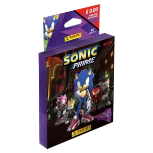 Panini Sonic Prime Sticker-Kollektion - 1x Eco Blister Pack