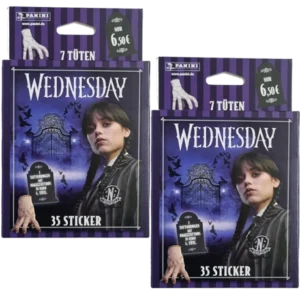 Panini Wednesday 2 Sticker – 2 × Eco Blister