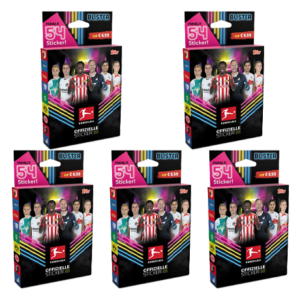 Topps Bundesliga Sticker 2022/2023 - 5x Eco Blister