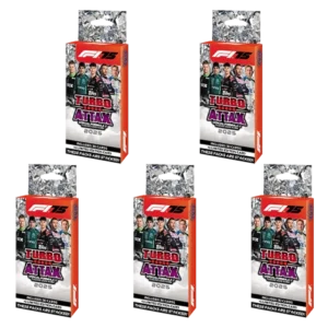 Topps Turbo Attax 2025 ECO Blister Pack – 5er Bundle