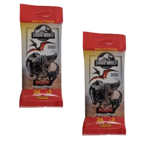 Panini Jurassic World ROAR – 2× Fat Pack Booster (XXL)