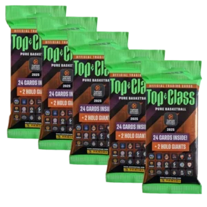 Panini Top Class Euro League Basketball 2024-2025 / 5x Fat Pack Booster